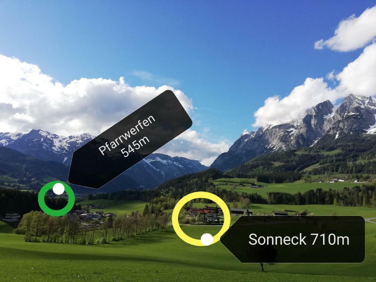 Sonneck Pension Pfarrwerfen Kültér fotó